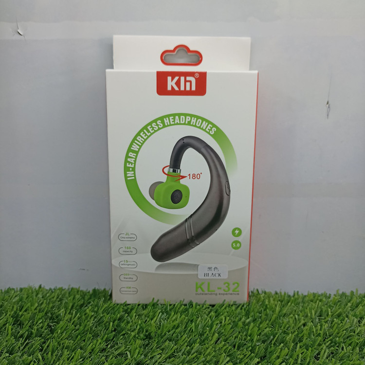 هندزفری بلوتوثی کین KL32 (خلبانی) – تک گوش، بیسیم، بلوتوث 5.3، ضد آب IPX5
