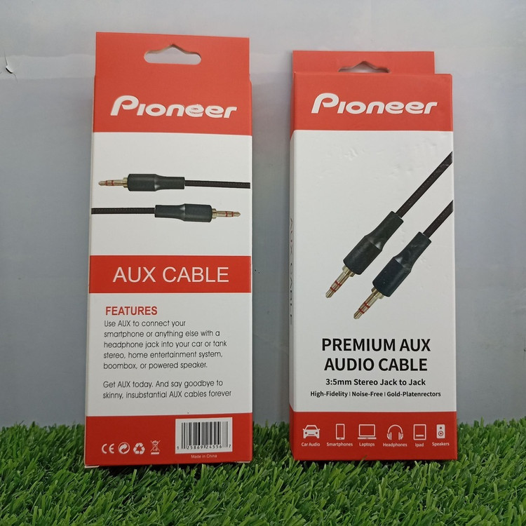 کابل AUX پایونیر مدل Premium – کابل انتقال صدای باکیفیت و بدون نویز