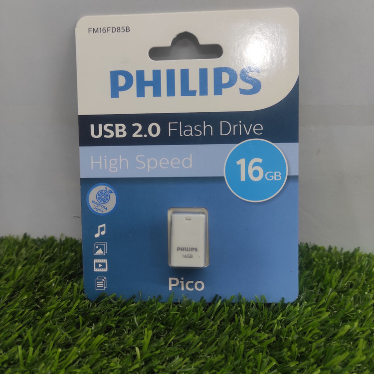 فلش مموری 16 گیگابایت فیلیپس مدل FM16FD85B USB 2.0 – حافظه قابل اعتماد با طراحی جمعوجور
