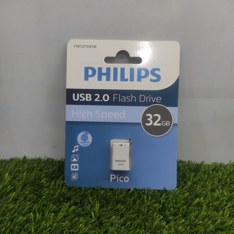 فلش مموری 32 گیگابایت فیلیپس مدل FM32FD85B USB 2.0 – حافظه قابل اعتماد با طراحی جمعوجور
