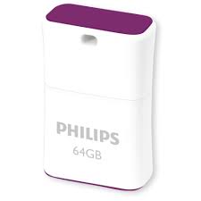 فلش مموری 64 گیگابایت فیلیپس مدل FM64FD85B USB 2.0 – حافظه قابل اعتماد با طراحی جمع‌وجور