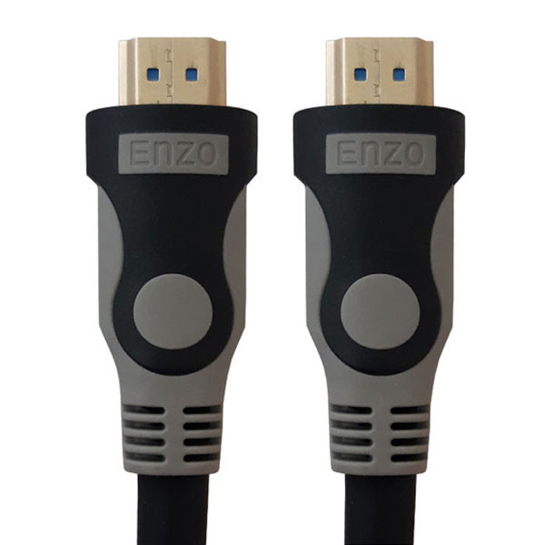 کابل HDMI 1.5 متری انزو مدل HDTV – سرعت بالا، پشتیبانی 4K، مناسب تلویزیون و ویدئو پروژکتور