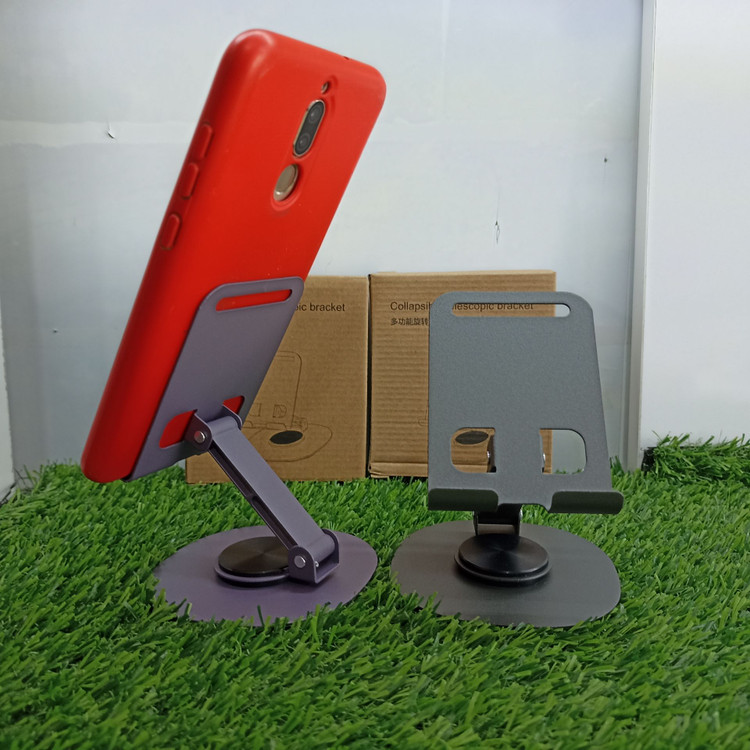 پایه نگهدارنده موبایل فلزی تاشو مدل Adjustable Stand – مستحکم، قابل تنظیم و مناسب میز کار