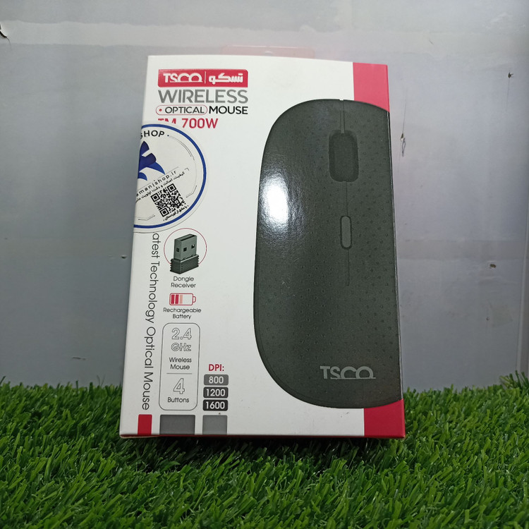ماوس بیسیم تسکو مدل TM 700W – شارژی و کمصدا