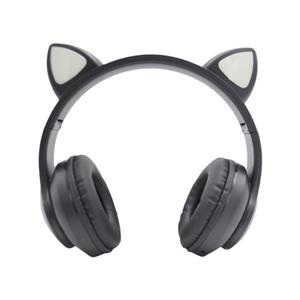هدفون بی‌سیم گربه‌ای مدل STN-28T _ شارژ Type-C و RGB