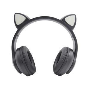 هدفون بیسیم گربهای مدل STN-28T _ شارژ Type-C و RGB