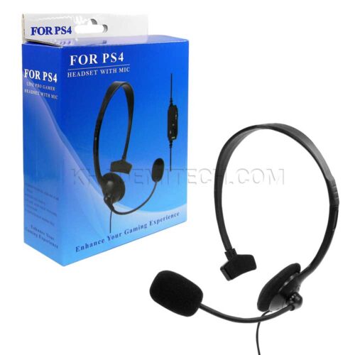 هدست تک‌گوش گیمینگ PS4 مدل خلبانی – باسیم و دارای میکروفون