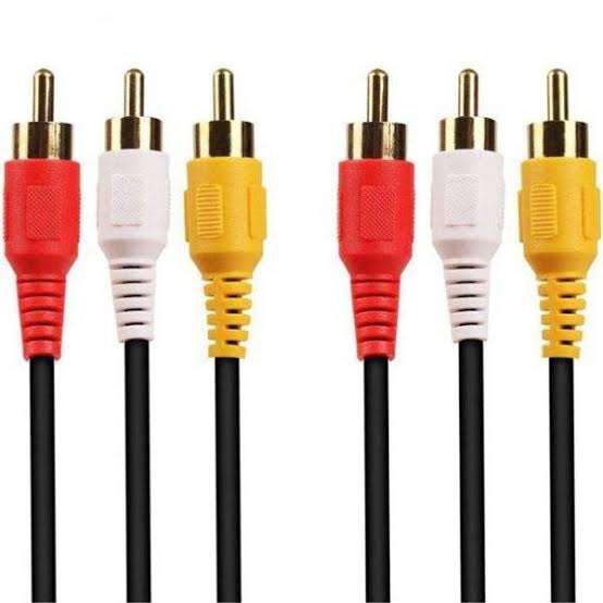 کابل AV دی-نت مدل 3RCA به 3RCA – طول 3 متر