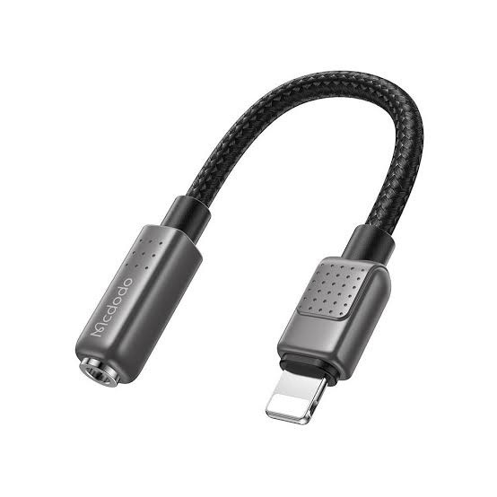 تبدیل لایتنینگ به جک 3.5 میلیمتری مکدودو – کابل صوتی دیجیتال با چیپست DAC