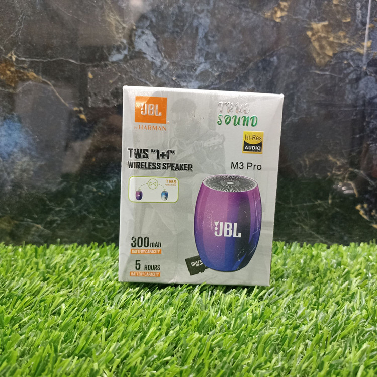 اسپیکر بلوتوثی جیبیال مدل M3 Pro – قابلیت TWS و پخش موسیقی از کارت حافظه