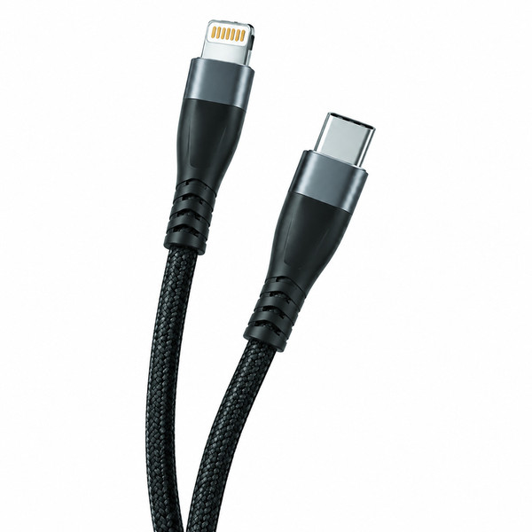 کابل تبدیل Type-C به لایتنینگ خونجی مدل K.H.C003 – طول ۱ متر با توان ۲۷ وات
